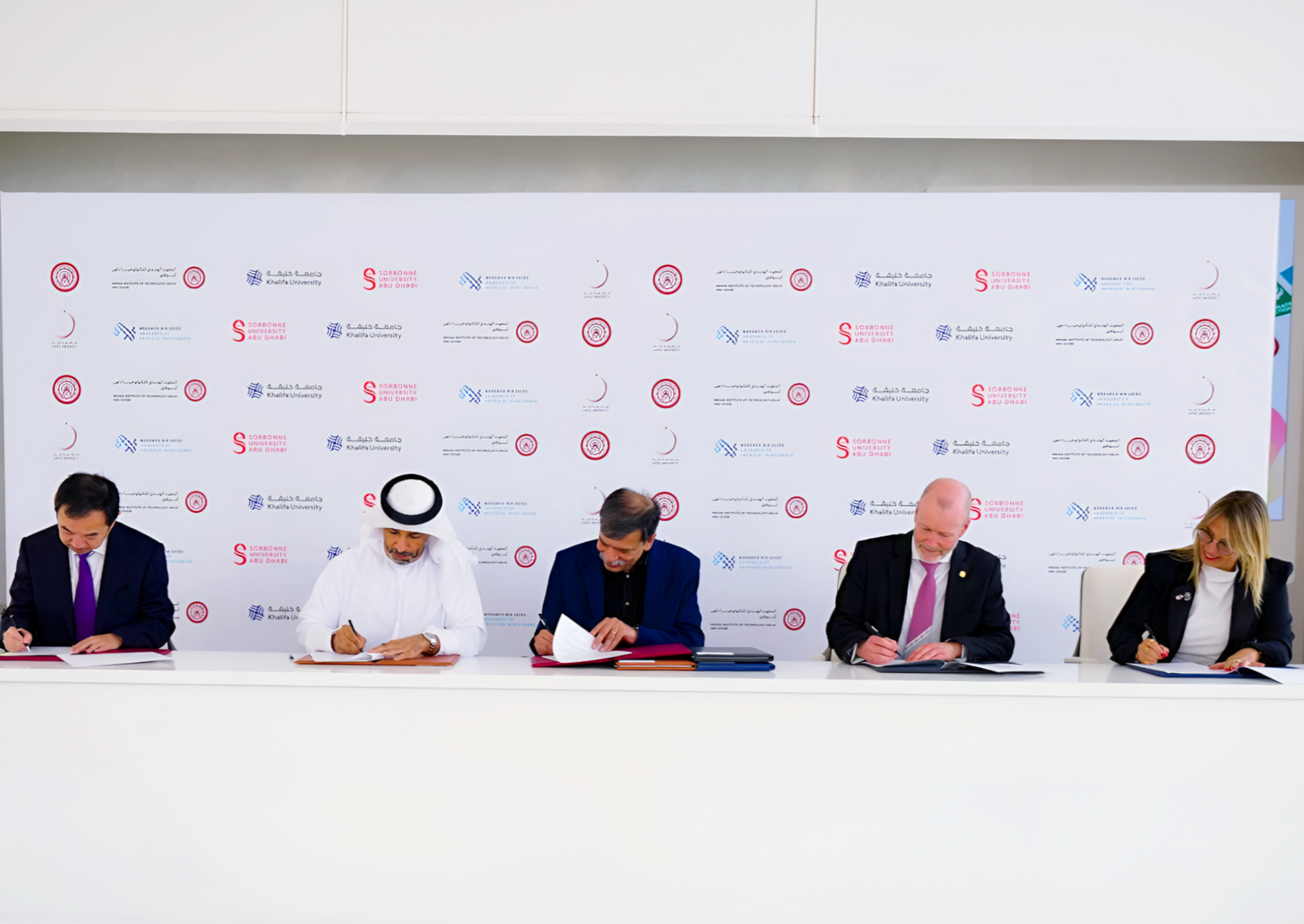 MoU signing with Khalifa University