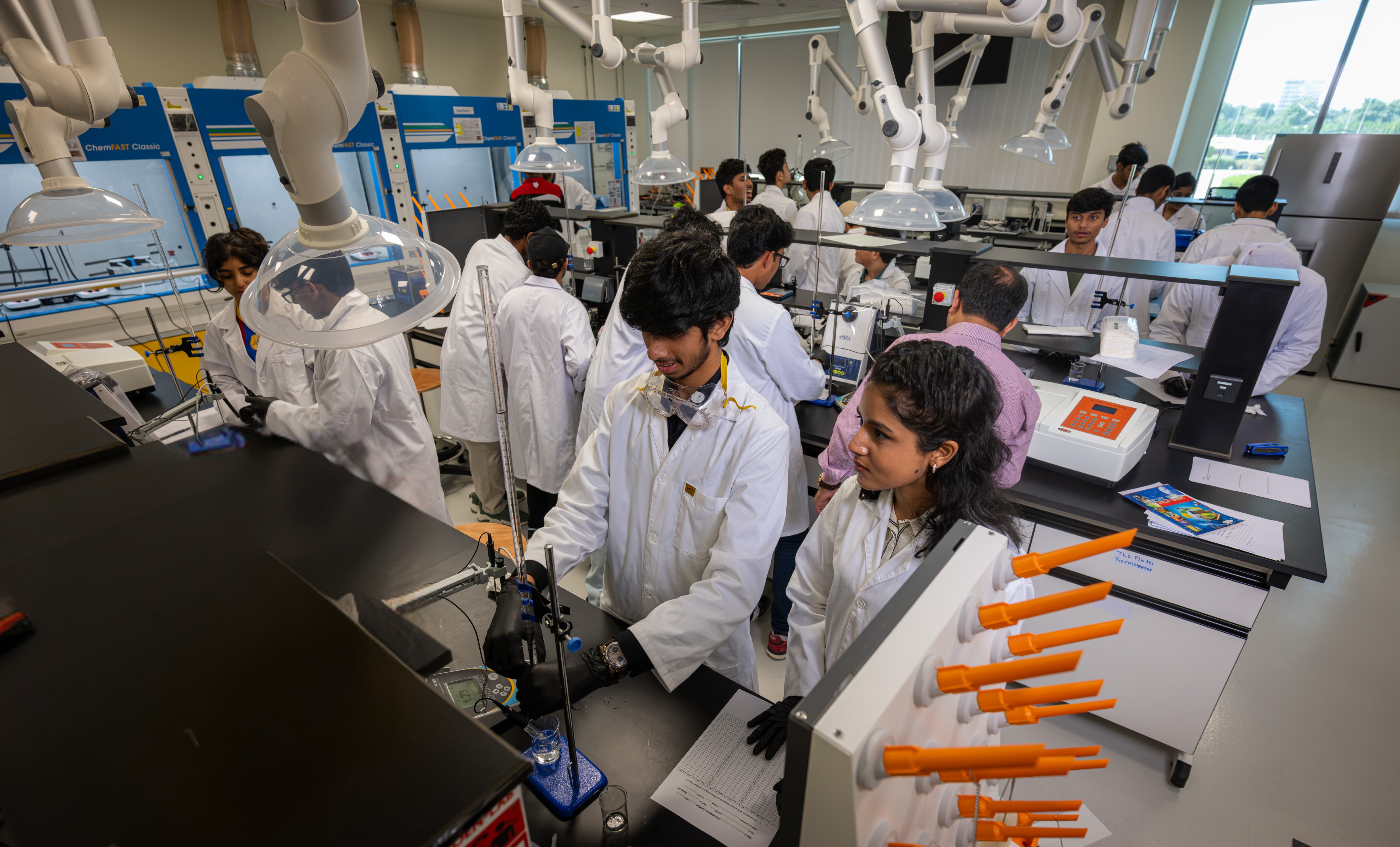 Chemical engineering laboratory at IIT Delhi Abu Dhabi